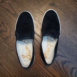 Sam Edelman Elton black suede sneaker flats